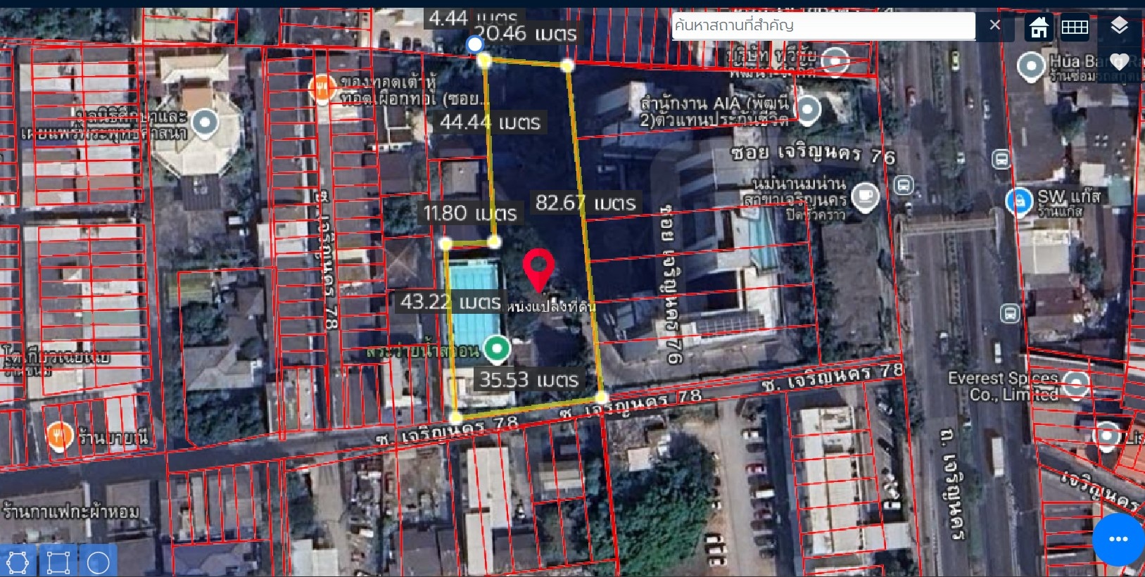 Detached house For Sale Charoen nakorn78 with pool building - Image 8