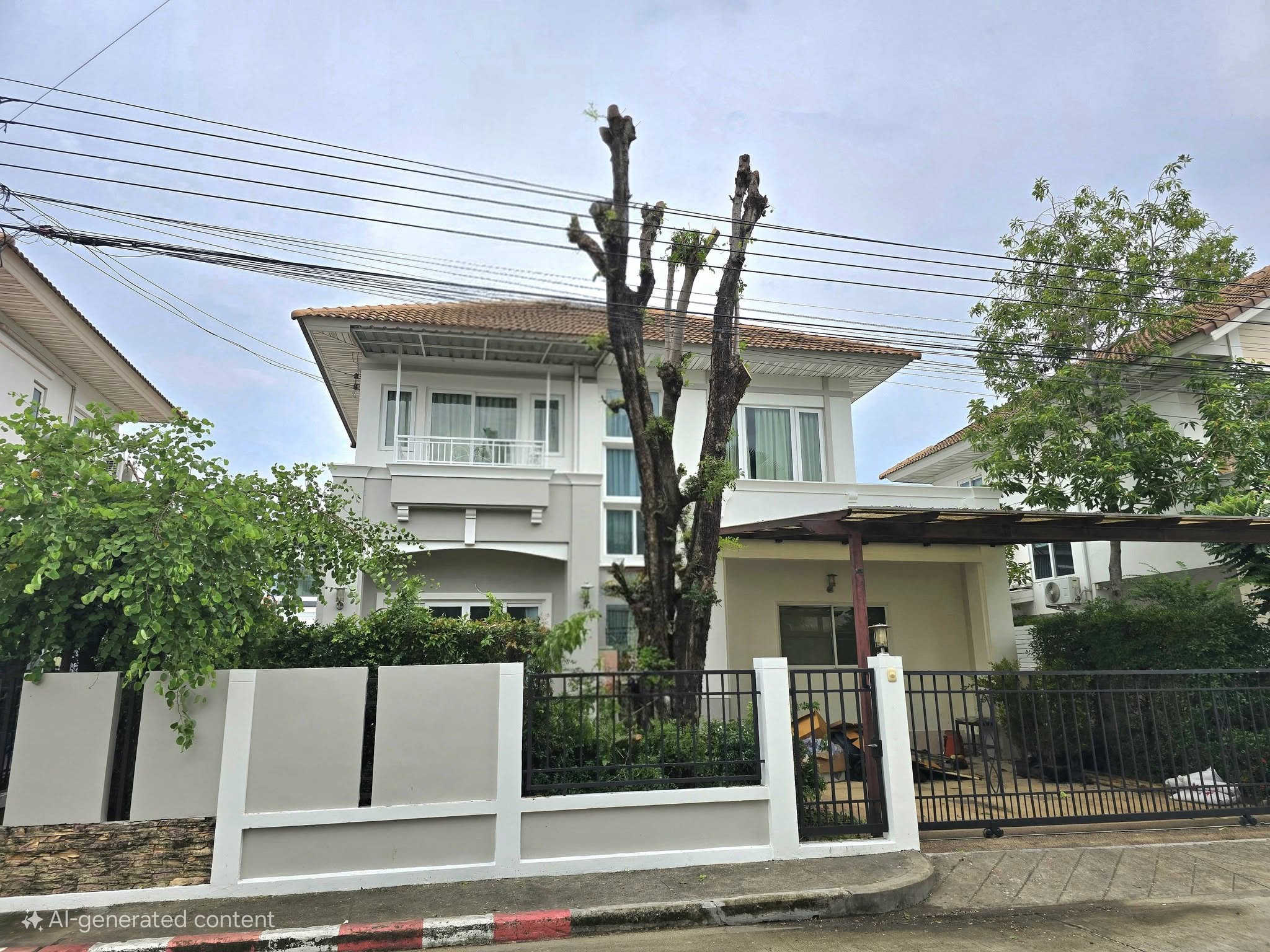 ให้เช่าบ้านเดี่ยว 2 ชั้น พร้อมเข้าอยู่ โครงการเพอร์เฟค อ่อนนุช–ลาดกระบัง เฟส 4