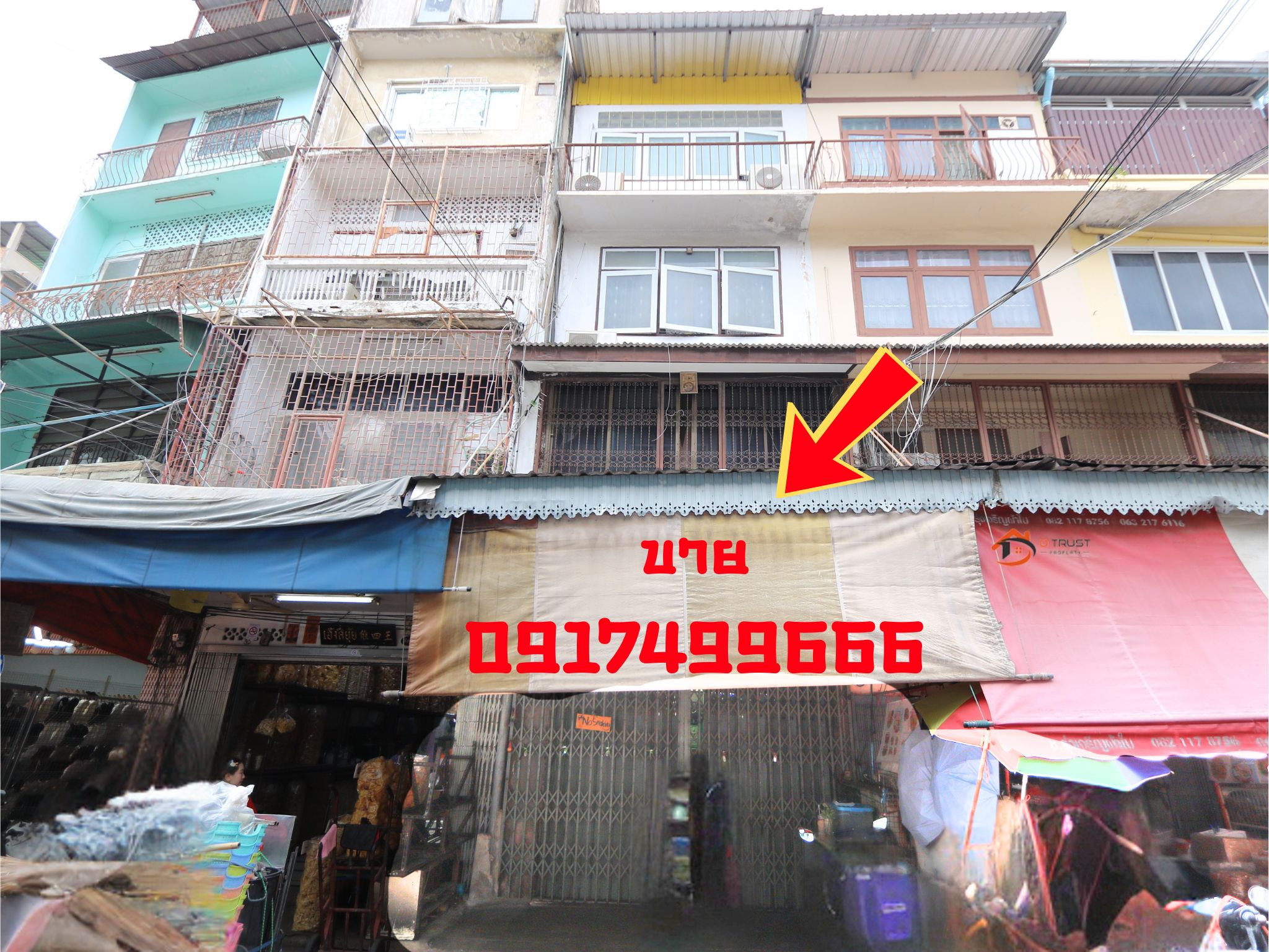 Shop house 4 stores  Yaowarat Soi11 Bangkok - Image 3