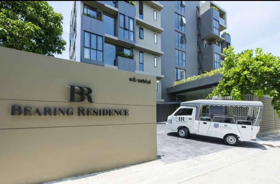 ให้เช่า Bearing Residence Serviced Apartment ใกล้ BTS แบริ่ง เพียง 1.3 กม. พร้อมเข้าอยู่