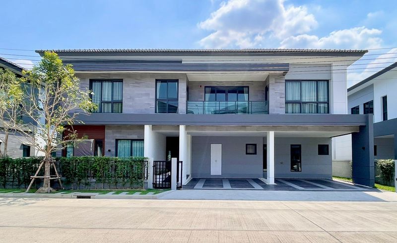 ให้เช่า บ้านเดี่ยวหรู THE CITY บางนา | บ้านไซส์ใหญ่สุด 416 ตร.ม. | ถนนเมน | ใกล้ Clubhouse | Modern Luxury