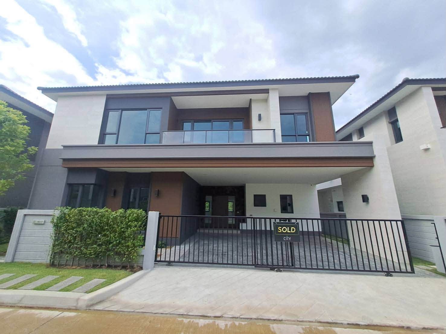 ให้เช่า THE CITY Bangna 3 | บ้านใกล้สวน | 326 ตร.ม. | 4 ห้องนอน 5 ห้องน้ำ | Fully Furnished | Pet Friendly