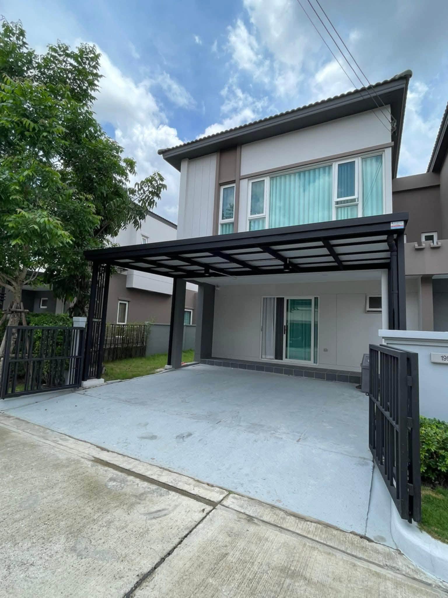 ให้เช่า บ้านแฝด Grand Pleno Mega Bangna | 3 ห้องนอน | ใกล้ Mega Bangna 800 ม. | Pet Friendly | พร้อมเข้าอยู่หลัง 15 ก.ย. 2569