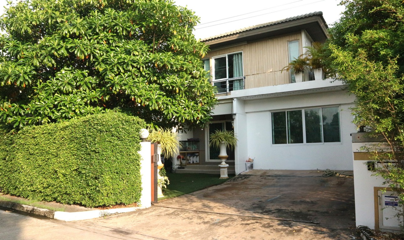 ขายด่วนบ้านเดี่ยว วิลลาจิโอ (Villaggio) พระรามสอง บางกระดี่35/1 (เนื้อที่ 53.7 ตรว) โซนใกล้สวน  - Image 3