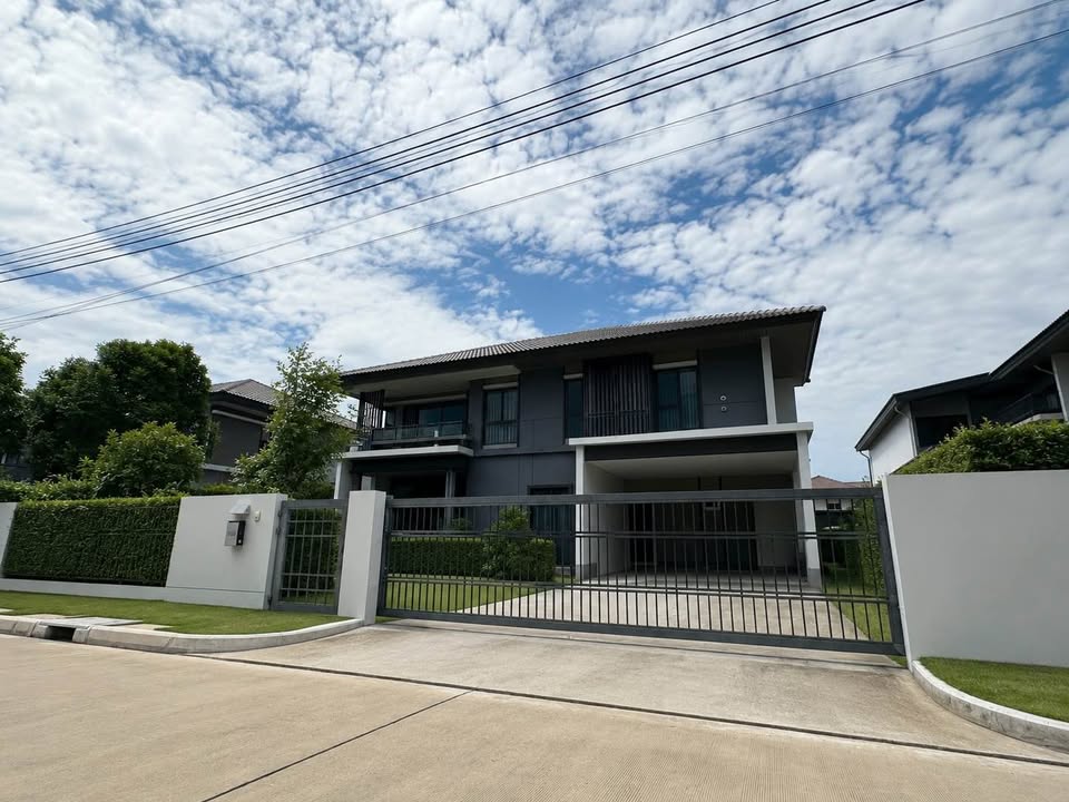 ขาย  ให้เช่า บ้านเดี่ยวไซส์ใหญ่ Habitia Yard Ramindra ที่ดิน 113 ตร.ว. รับสัญญานิติบุคคล - Image 3