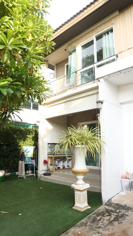 ขายด่วนบ้านเดี่ยว วิลลาจิโอ (Villaggio) พระรามสอง บางกระดี่35/1 (เนื้อที่ 53.7 ตรว) โซนใกล้สวน  - Image 4