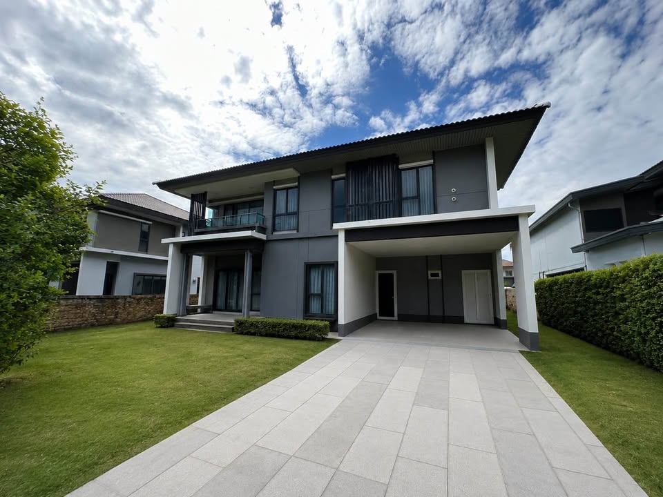 ขาย  ให้เช่า บ้านเดี่ยวไซส์ใหญ่ Habitia Yard Ramindra ที่ดิน 113 ตร.ว. รับสัญญานิติบุคคล - Image 4