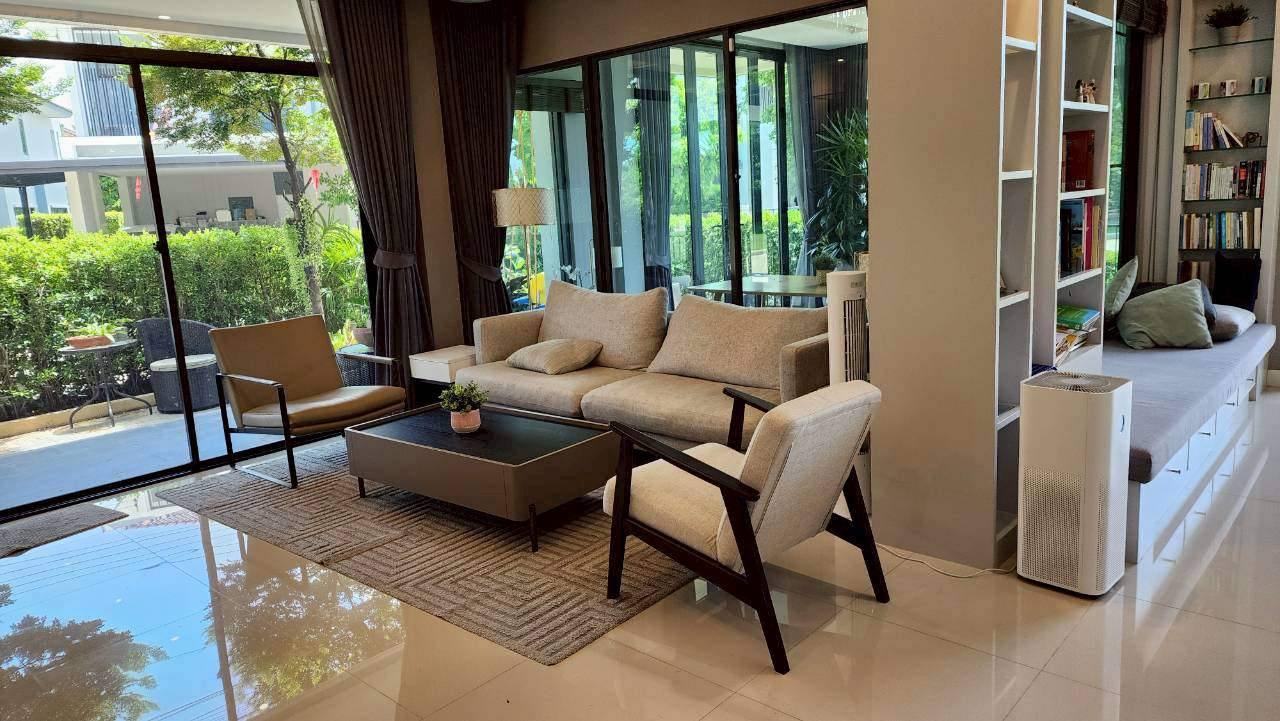 ให้เช่าและขาย บ้านเดี่ยวหลังมุม ติดสวน โครงการ THE GRAND พระราม 2 (โซน Grandio)  - Image 5