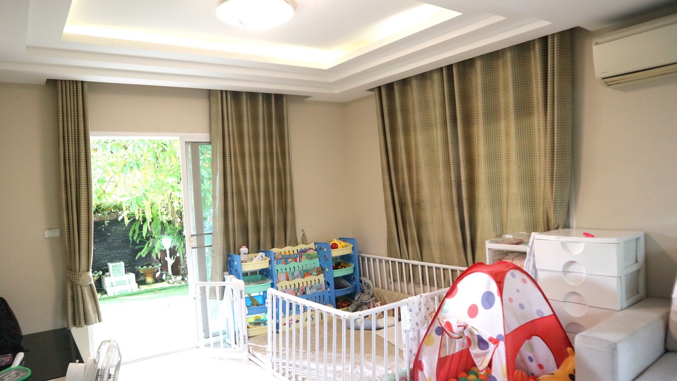 ขายด่วนบ้านเดี่ยว วิลลาจิโอ (Villaggio) พระรามสอง บางกระดี่35/1 (เนื้อที่ 53.7 ตรว) โซนใกล้สวน  - Image 6