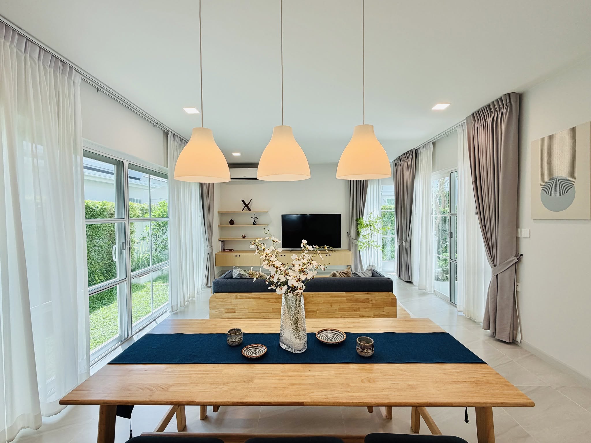 ให้เช่าบ้านเดี่ยว ชัยพฤกษ์ บางนา กม.15 New Renovation | Muji Style | พร้อมเข้าอยู่ - Image 6