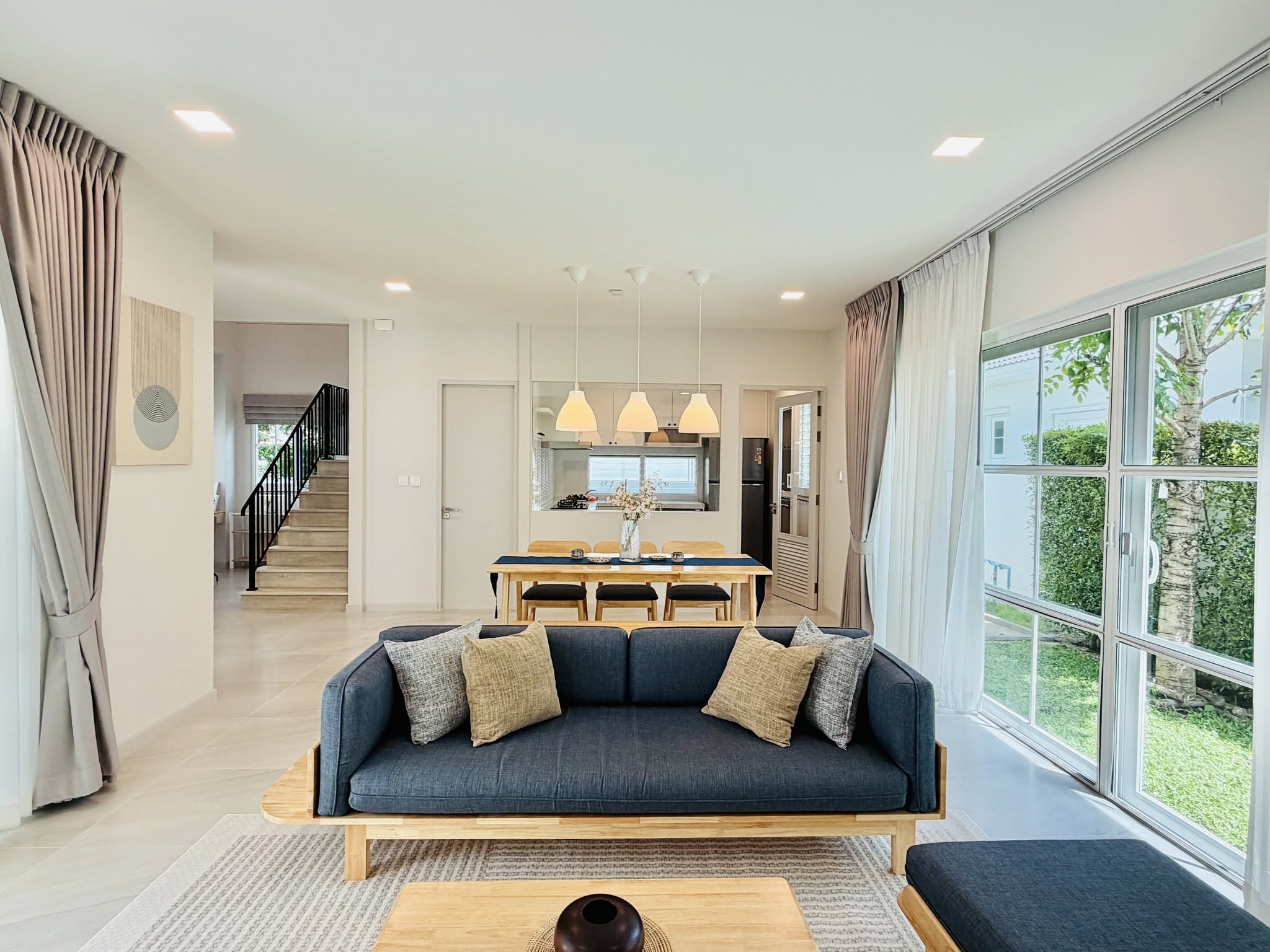 ให้เช่าบ้านเดี่ยว ชัยพฤกษ์ บางนา กม.15 New Renovation | Muji Style | พร้อมเข้าอยู่ - Image 7