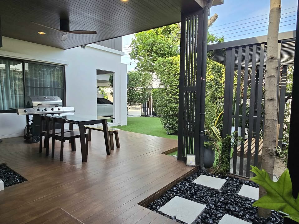 ให้เช่า บ้านเดี่ยว Mantana 1 บางนา กม.7 พร้อมอยู่ ใกล้ Mega Bangna เพียง 900 เมตร พร้อม Jacuzzi และพื้นที่ Outdoor ขนาดใหญ่ - Image 7