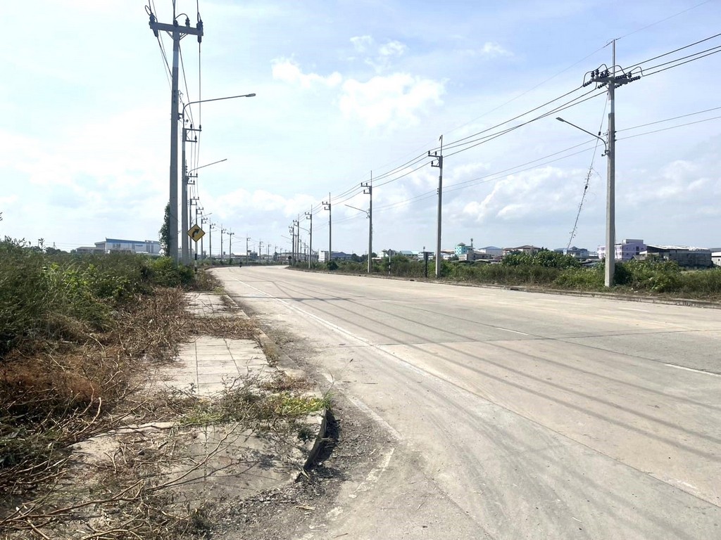 ขายที่ดินเปล่า เนื้อที่ 2ไร่ 64.3 ตรว. ถนนเอกชัย โคกขาม สมุทรสาคร (ติดถนน) แปลงสวย  - Image 8