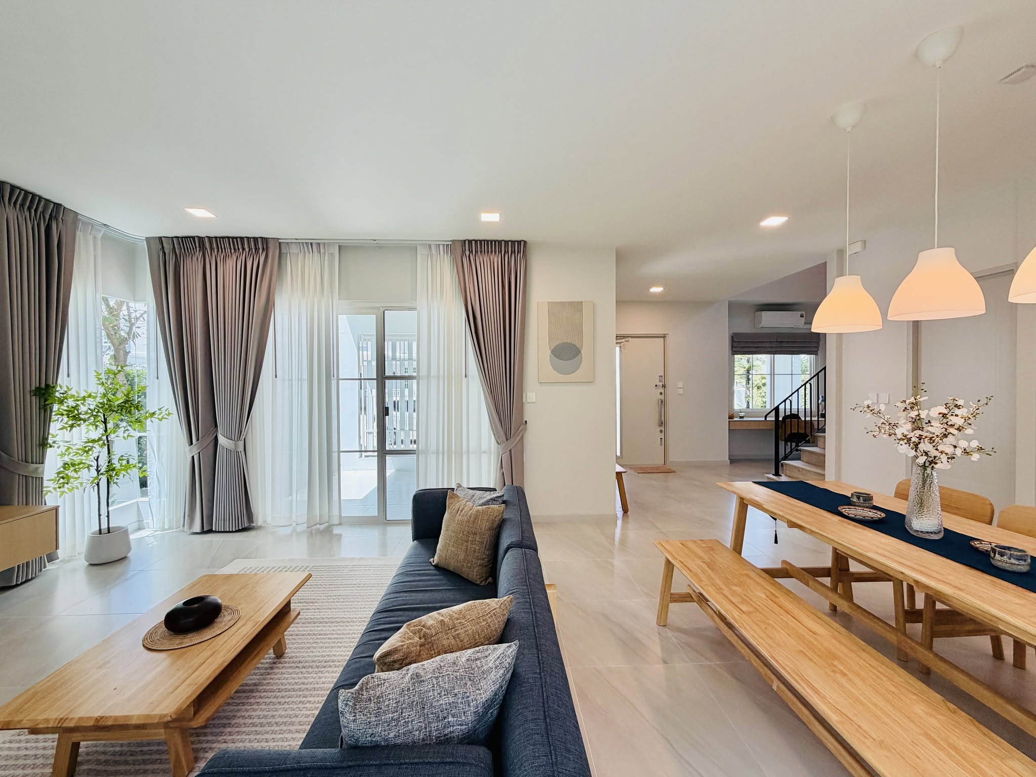ให้เช่าบ้านเดี่ยว ชัยพฤกษ์ บางนา กม.15 New Renovation | Muji Style | พร้อมเข้าอยู่ - Image 8