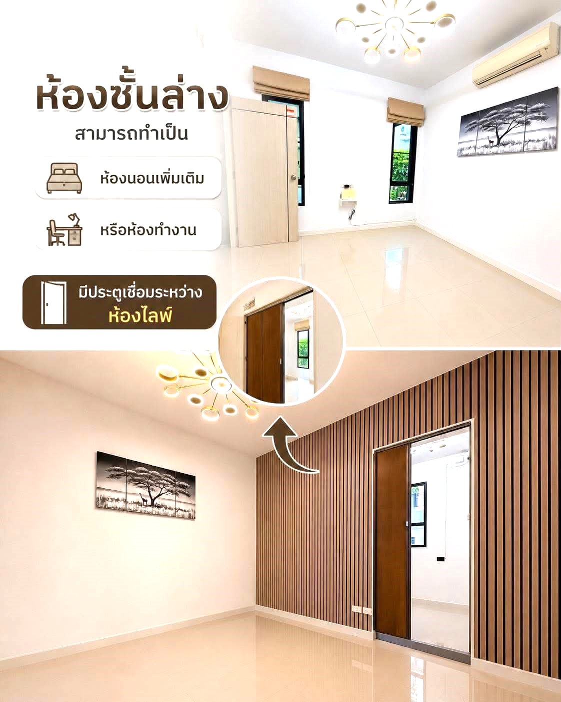 ให้เช่าบ้านเดี่ยว ซีรีน พระราม 2-ท่าข้าม Zerene Rama 2-Thakham เลียบทางด่วนวงแหวนฝั่งใต้  ท่าข้าม บางขุนเทียน พระรามสอง  - Image 8