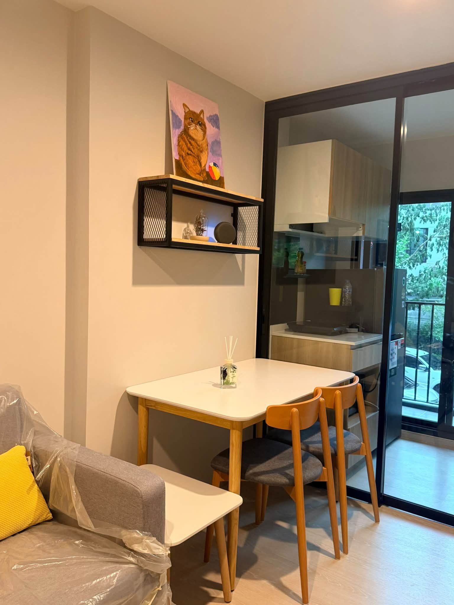 ให้เช่าคอนโด Nue Connex Donmueang ห้องใหม่แกะกล่อง แต่งสวย เฟอร์นิเจอร์ครบ พร้อมเข้าอยู่