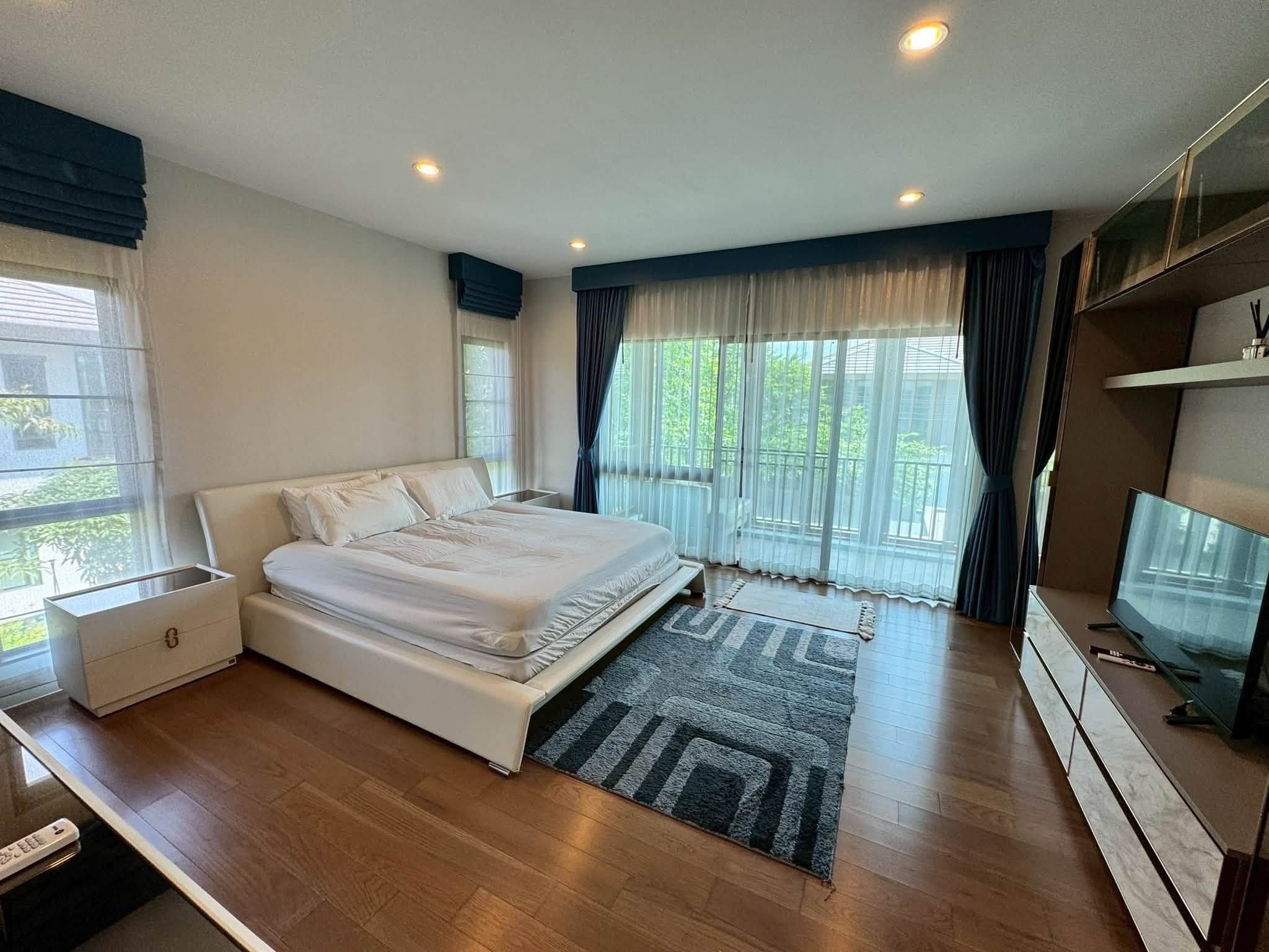 ให้เช่า บ้านเดี่ยว บุราสิริ พัฒนาการ | บ้านติดสวน–ติด Clubhouse | Pet Friendly | รับทุกสัญชาติ - Image 9