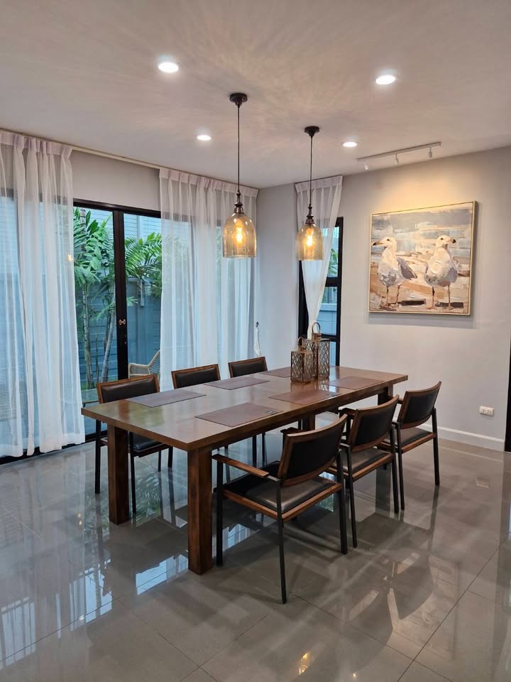 ให้เช่าและขาย บ้านเดี่ยว 3 ชั้น หมู่บ้านลุมพินี สวนหลวง ร.9 - Image 10